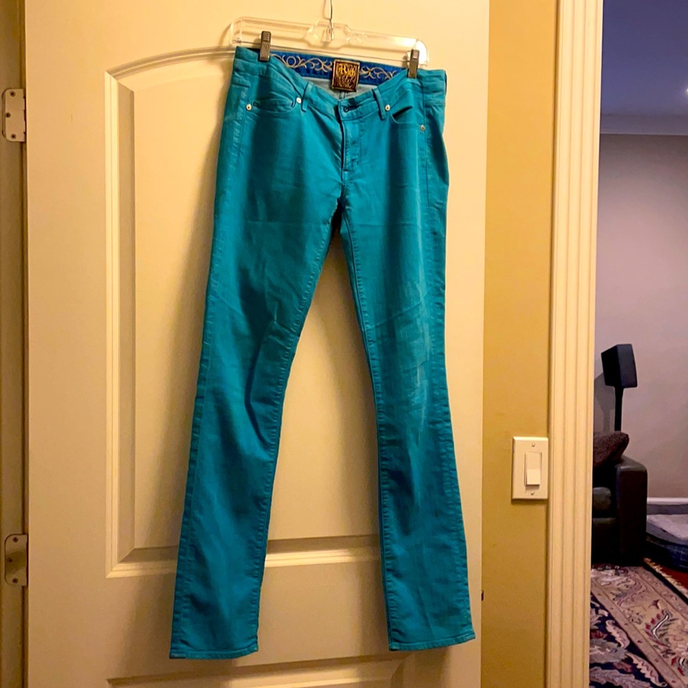 Rich & Skinny jeans. Bright blue